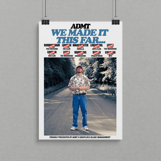 Signed Tour Poster